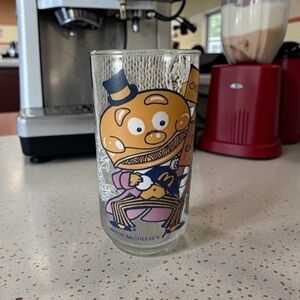 Vintage 1977 McDonald’s Mayor McCheese Glass